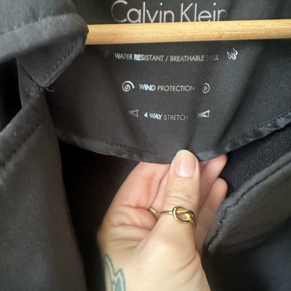 Calvin Klein waterproof coat sz small - Picture 2 of 13